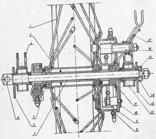 Piasta koła tylnego M06-L